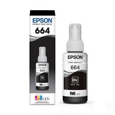 BOTELLA DE TINTA EPSON NEGRO DE 70 ML PARA IMPRESORAS L210, L220, L355, L380, L365, L575, L565, L375, L121. T664120-AL