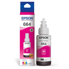 BOTELLA DE TINTA EPSON MAGENTA DE 70 ML PARA IMPRESORAS L210, L220, L355, L380, L365, L575, L565, L375, L121. T664320-AL