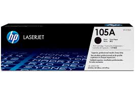 TONER HP W1105A (105A) L.J. 107A BLACK 1,000 P
