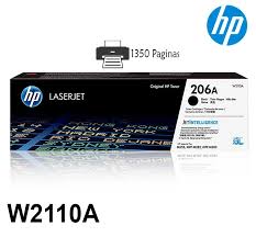 TONER HP W2110A (206A) L.J. M255 BLACK 1,350 P
